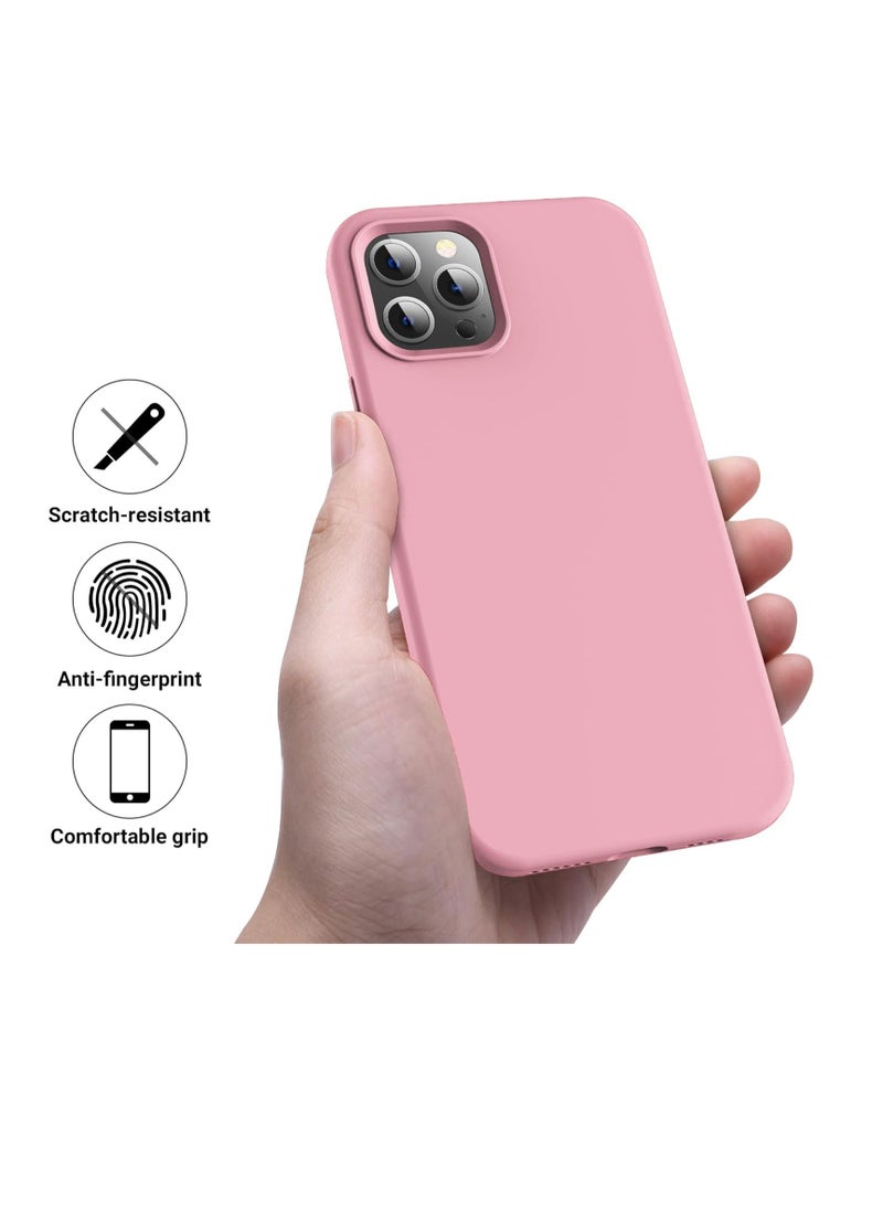 Generic - Silicone & Microfiber Lining Case for Apple iPhone 13 Pro Max 6.7in - Image 1