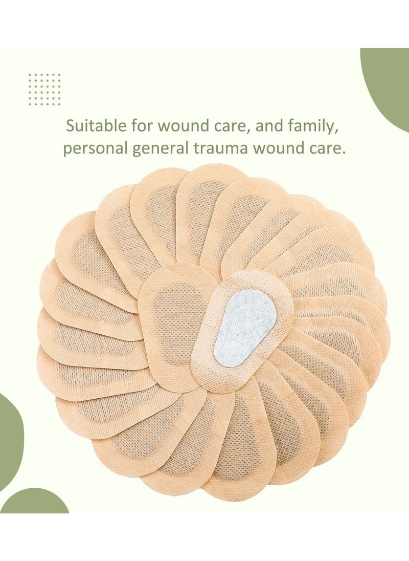 SYOSI - Adhesive Eye Patches, Eye Patches for Adults Eye Pad Disposable Eyepatch Latex Free Adhesive Bandages for Baby Kids Girls 40 Pcs, Adults Disposable Eyepatch No Latex Adhesive Bandages - Image 1