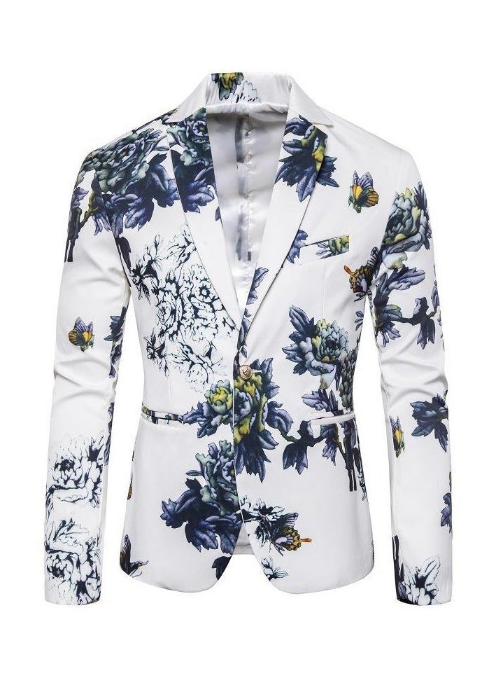 Warrior Men's New Casual Suit Jacket