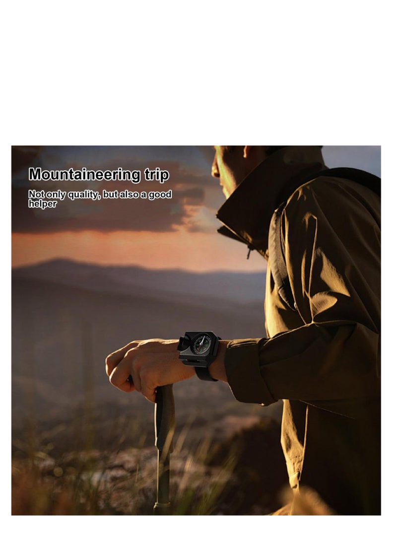 SYOSI Wrist Flashlight, Wrist Light for Running, Flashlight Watch, Outdoor Wrist Light, Lightweight Hands-Free Flashlight, Rechargeable Watch Flashlight, Waterproof Wrist Light, Night Walking Wrist Light  - Image 3