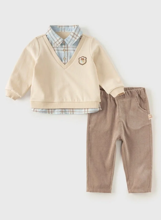 Dave & Bella Preppy Smart Outfit Set