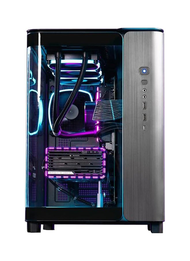NANOTECH - كمبيوتر Nanotech King 95 Pro للألعاب - Intel Core i7-14700K، RTX 4090 24GB، 64GB (2 * 32) 6000 Mhz DDR5 Ram، 2 تيرابايت 990 PRO SSD، 1000W Gold PSU، 360 AIO Cooler، W11 Pro (Intel Core i7-14700K، آر تي إكس 4090) - Image 1