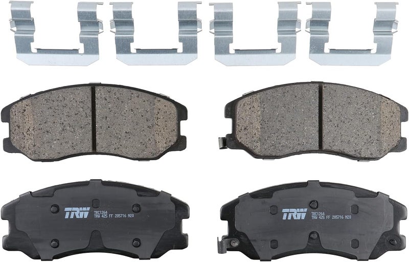 TRW Pro TRC1264 Disc Brake Pad Set for Chevrolet Equinox 2007-2009 - Image 1