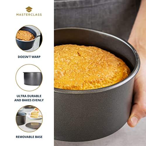 Master Class MasterClass Non-Stick Deep Round Cake Tin With Loose Base, 18 cm (7") - Image 5