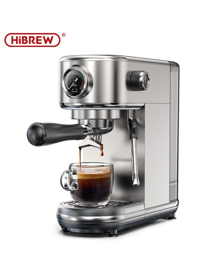 HiBREW 20Bar Semi Automatic Espresso Coffee Machine Temperature Adjustable Cold/Hot Super Slim Coffee Maker Espresso, Americano, Cappuccino, Latte, Macchiato H10B - Image 1
