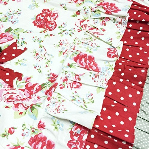 Wrapables Mother and Daughter Ruffles and Roses Apron for Baking, Cooking & Crafts, Adult - Image 5