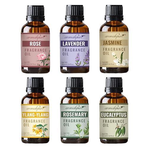 Aromahpure Fragrance Oil - Floral Series | 60 ml | Set of 6| Aroma Oil for Home Fragrance | Best for Aromatherapy | Used in Diffusers, Candles, Air Fresheners, Soaps. - Image 1