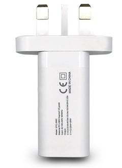 GRABIT Wall Charger 45W PD Dual USB GaN Charger Fast & Compact Charge multiple devices simultaneously with 45W power delivery and dual USB ports. GaN technology ensures efficient, compact, and travel-friendly design. Compatible with iPhone, Samsung, OnePlus, Xiaomi, Huawei, Google Pixel, iPads, MacBooks, and more. Perfect for home, office, and travel.  - Image 3