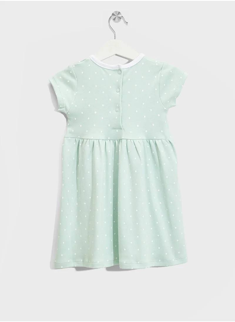ريبلز مع نمشي Girls Cotton Dress