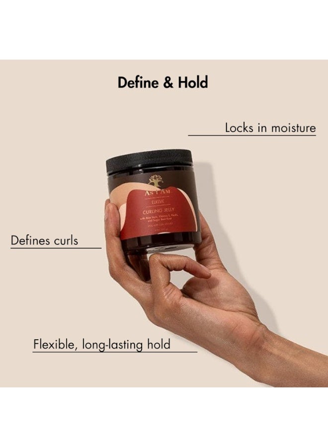 As I Am Curling Jelly  Curl & Coil Definer Hi-Definition And Shine Anti-Shrinkage Stretches Curls Anti-Frizz Flake Free Formula 454 g - Image 5