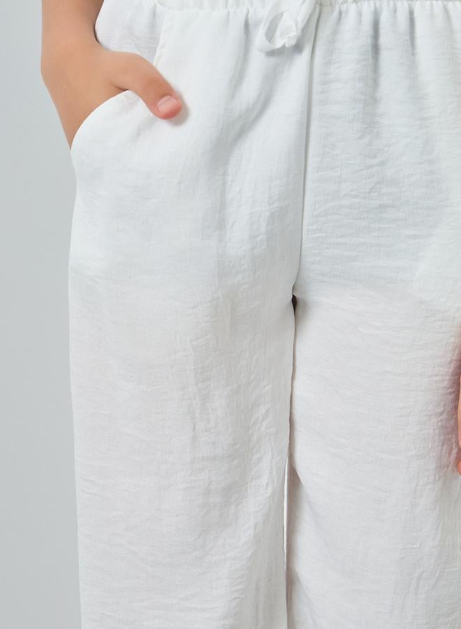 ستايلي بنطال أطفال أوف وايت قصة مريحة - Image 3