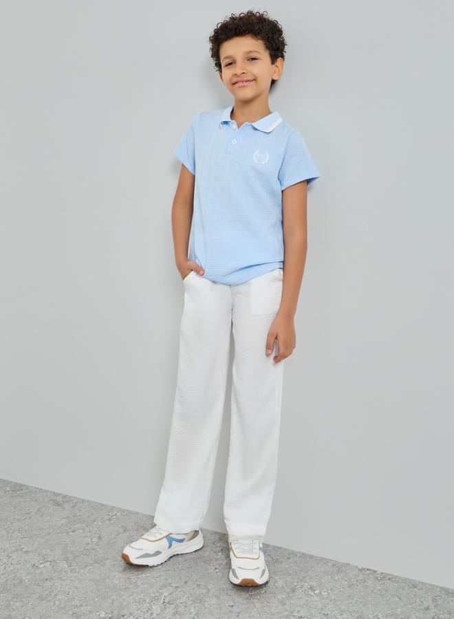 ستايلي بنطال أطفال أوف وايت قصة مريحة - Image 2