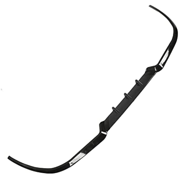 Soraz 3PCS Front Bumper Splitter Universal Aerodynamic Front Bumper Lip for (Glossy Black) - Image 5