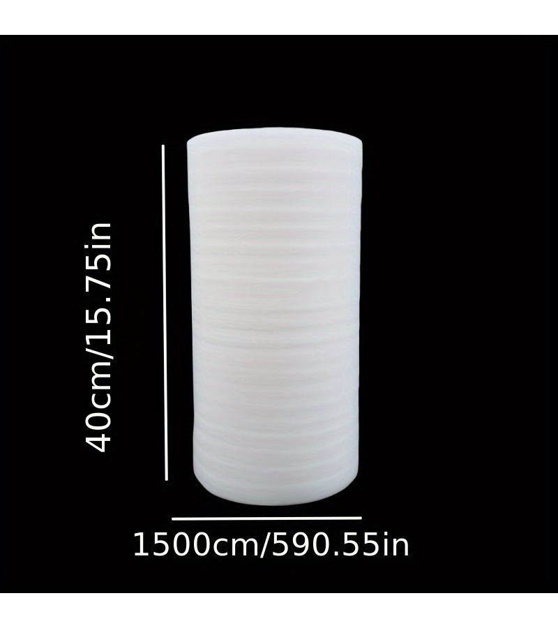 Shockproof EPE Pearl Roll Packaging Foam Padding 15.75inch Wide 590.55inch Long Cushioning Anti Breakage Filling 2mm Packaging Film - Image 5