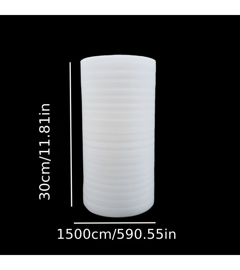 Shockproof EPE Pearl Roll Packaging Foam Padding 15.75inch Wide 590.55inch Long Cushioning Anti Breakage Filling 2mm Packaging Film - Image 4