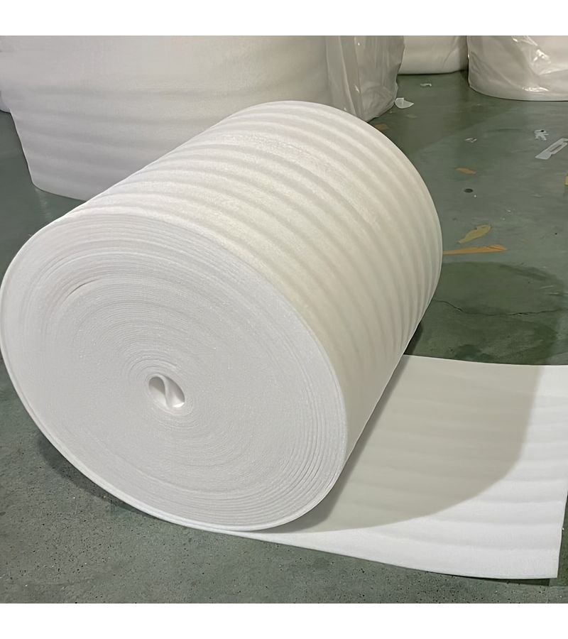 Shockproof EPE Pearl Roll Packaging Foam Padding 15.75inch Wide 590.55inch Long Cushioning Anti Breakage Filling 2mm Packaging Film - Image 1