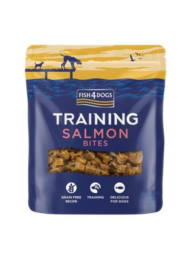 (فيش٤دوجس) فيش فور دوغز ترينينغ بايتس سلمون – مكافآت تدريب للكلاب ٨٠ غ - Image 1