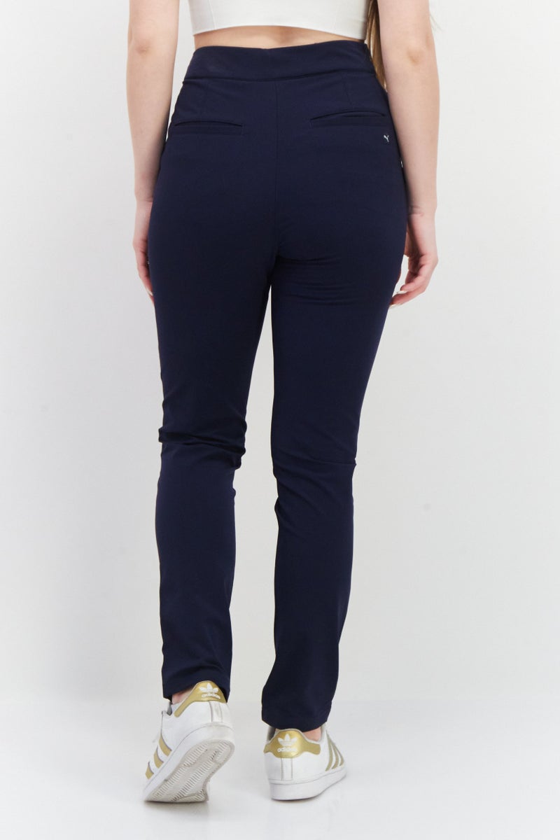 PUMA Women Sportswear Fit Training Track Pants, Navy Blue  - Image 3