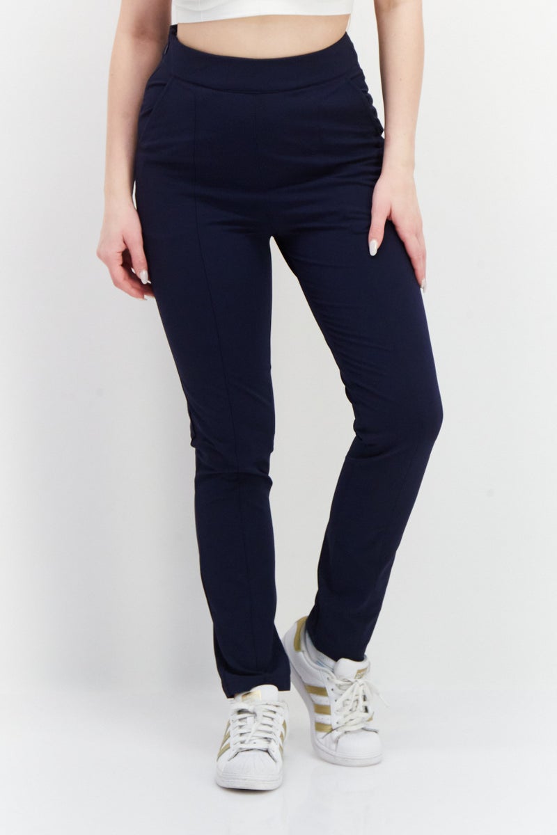 PUMA Women Sportswear Fit Training Track Pants, Navy Blue  - Image 1