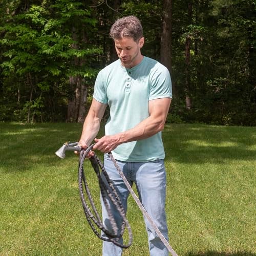 zero-g 5/8" x 50ft zero-G Lightweight Garden Hose, Kink Free Garden Hose, Teknor Apex Water Hose - Image 5