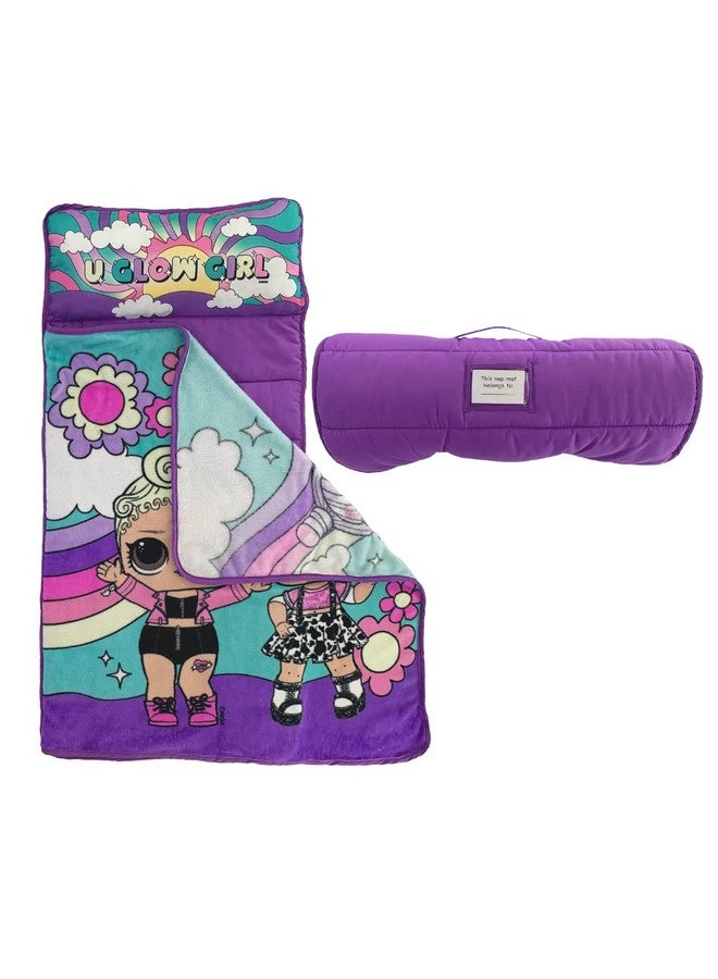 Franco Lol Surprise! 24(W) X 45(L) Soft Toddler Nap Mat With Pillow And Blanket Perfect For Preschool Daycare And Travel (100% Official Licensed Product) - Image 1