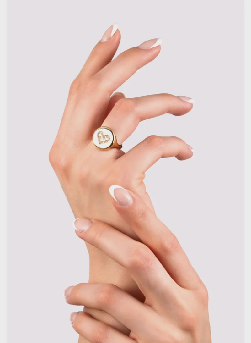 Furla Heart  Ring