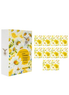 Black Moisturizing and Refreshing Face Mask with Chamomile 10 pieces  - Image 1