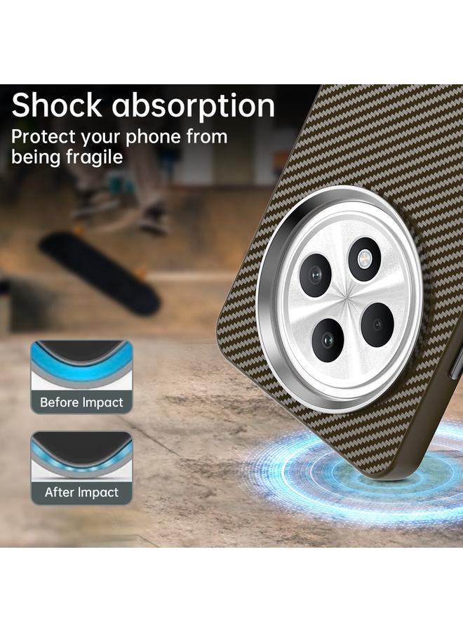 اس-توب جراب لهاتف OPPO Reno12 F 4G من سلسلة ألياف الكربون IMD - Image 3