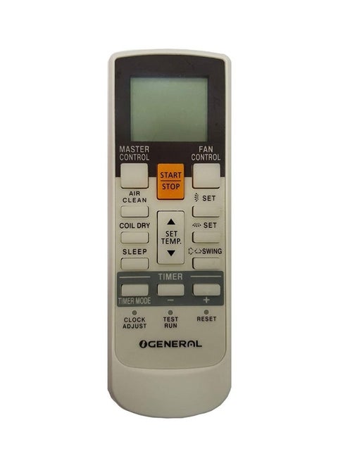 Remote Control For Air-Conditioner Beige