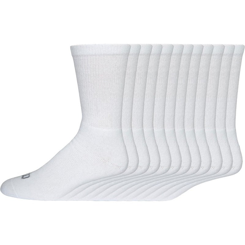Men 12-pack Basic Crew Socks Socks pack of 12 - Image 4