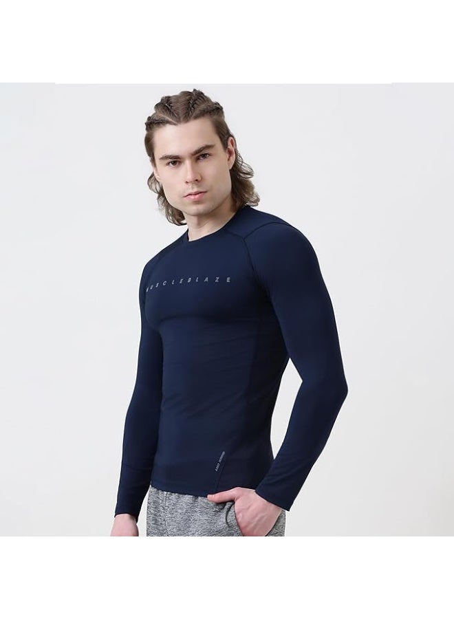 MuscleBlaze Full Sleeve Air Tech Compression MuscleTee for Men-L - Image 2