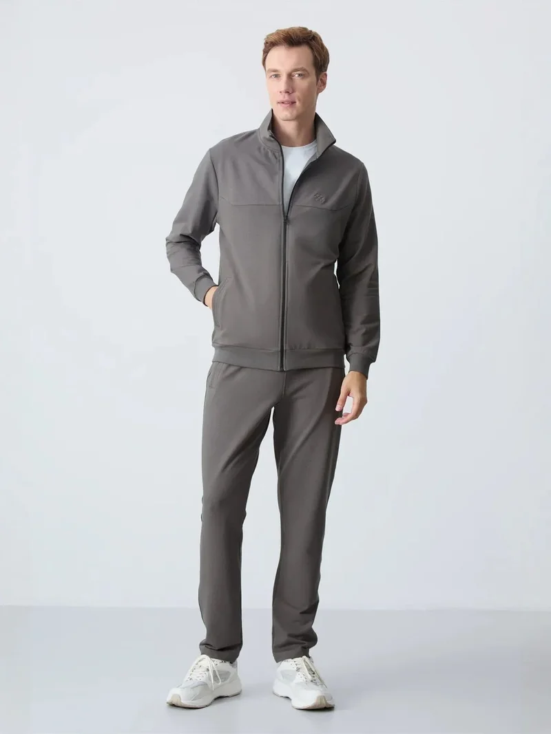 تومي لايف TOMMY Men's Zip-Collar Sweatshirt And Pants Set