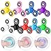 SCIONE 50 Pack Fidget Spinners for Kids 48 812 Stress Reduction and Anxiety Relief Hand Spinner Ultra Stainless Steel Bearing Fidget Toys Bulk Classroom Prizes for Girls Boys - Image 2