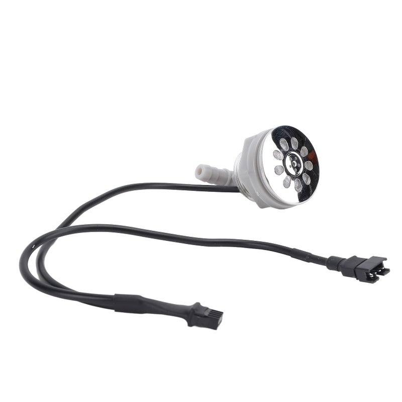 Bathtub Air Nozzle: 6-Hole Design Premium Plastic - RGB Light & Gentle Massage Effect Spa Bubble Nozzle for Home Bathtub Spa Upgrade - Image 3