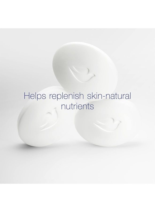Dove Beauty Bar Gentle Skin Cleanser Moisturizing for Gentle Soft Skin Care Original Made With 1/4 Moisturizing Cream 3.75 oz, 4 Bars - Image 3