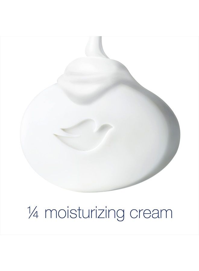 Dove Beauty Bar Gentle Skin Cleanser Moisturizing for Gentle Soft Skin Care Original Made With 1/4 Moisturizing Cream 3.75 oz, 4 Bars - Image 4