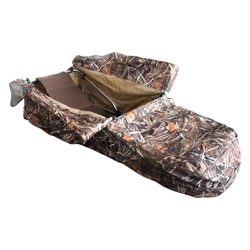 THUNDERBAY THUNDERBAY Lay Flat Duck Blind 70 Long 275 Wide 165 Tall Aluminum Frame Duck Blind