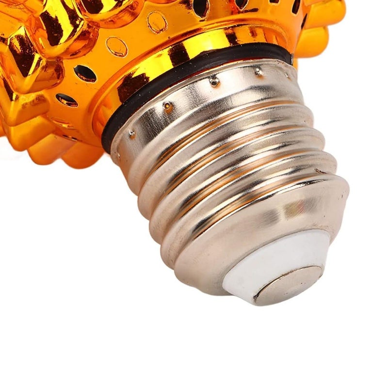 DEVYAMI Rotating RGB Magic Ball Light with Lamp Holder Set – Retro Disco LED Stage Light with Colorful Effects - Image 3