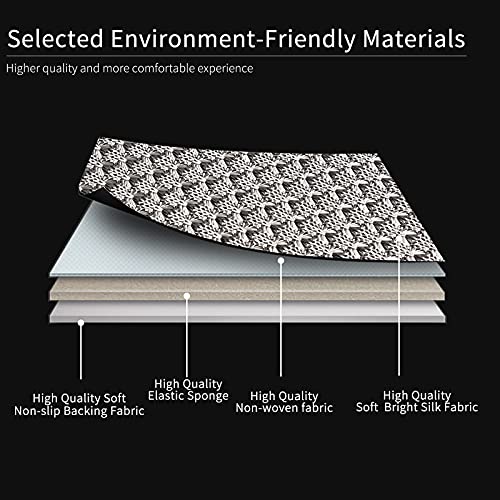 Auto Newer Luxury Breathable Rear Bench Car Seat Cover Fit Four Seasons, Back Seat Protector，Universal Rear of Car Seat Cushions,Universal Fit for 95% Cars,SUV,Pickup,Van（Rear Seat,Grey - Image 3