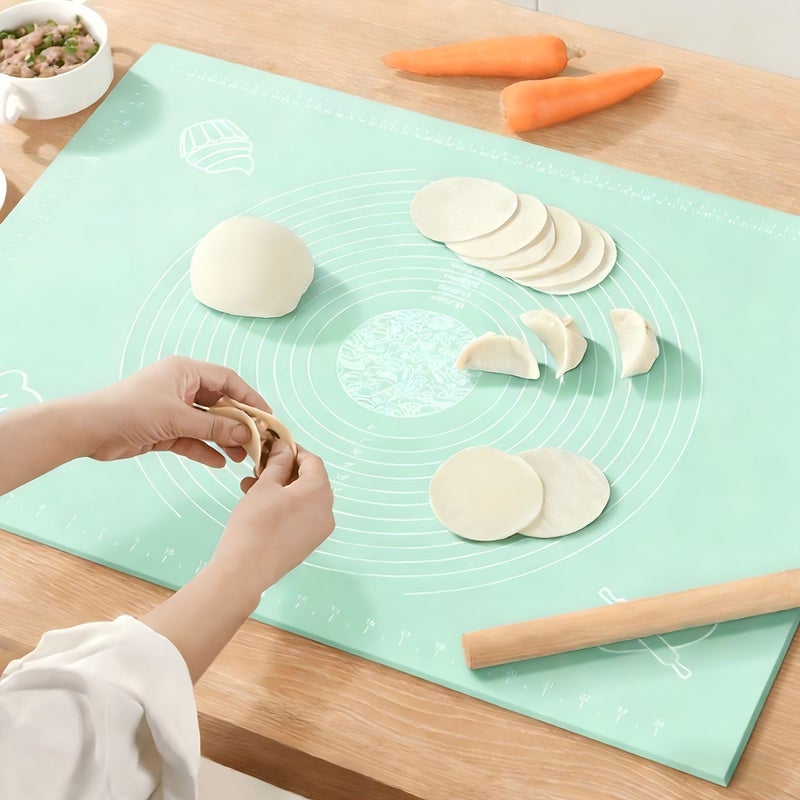 XL 19.69 Inch Non Stick Baking Mat With Measuring Scale For Dough - Image 1