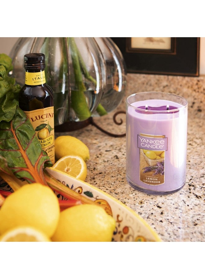 Yankee Candle Lemon Lavender Scented, Classic 22oz Large Tumbler 2-Wick Candle, Over 75 Hours of Burn Time, Ideal for Home Decor or Gifts - Image 3