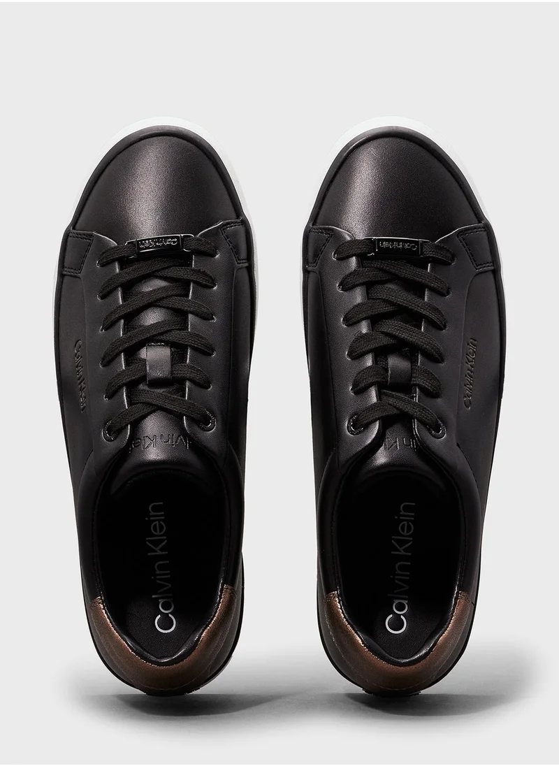 CALVIN KLEIN Lace Up Low Top Sneakers