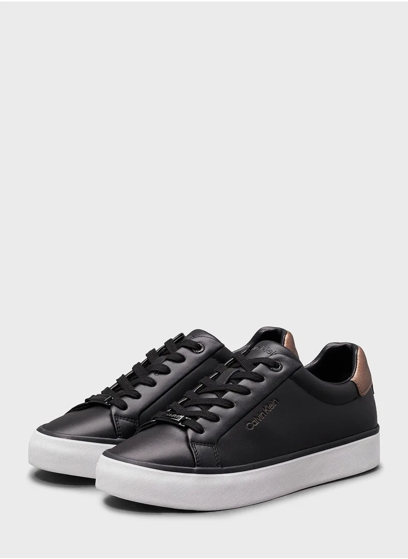 CALVIN KLEIN Lace Up Low Top Sneakers