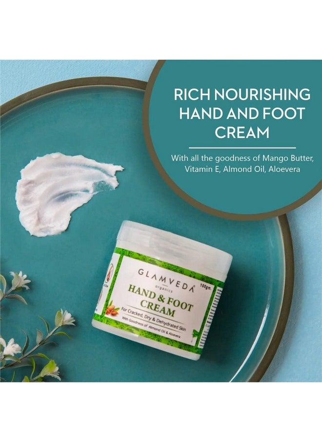 Glamveda - Hand & Foot Crack Cream 100 Gm For Dry Rough & Crack Heels & Elbow Ayurvedic Crack Cream Paraben Free (2) - Image 1