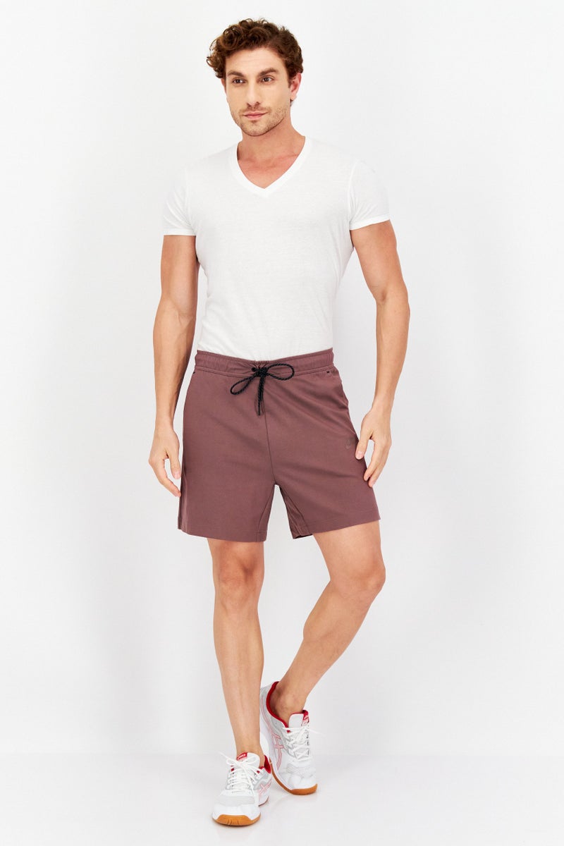 Nike Men Sportswear Fit Brand Logo Training Short, Brown  - Image 4