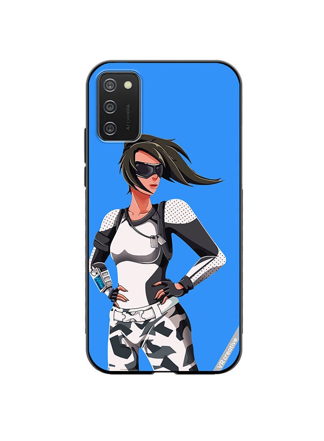 VR CREATIVE Protective Case Cover For Samsung Galaxy A03s Skin In Fortnite Battle Royale Design Multicolour - Image 1