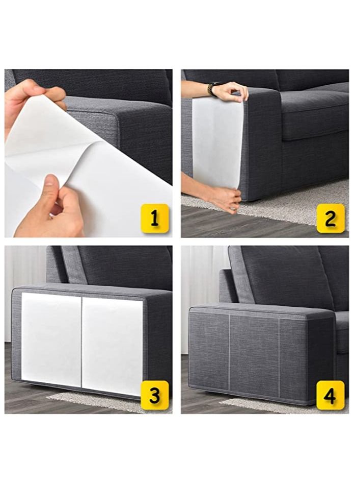 general 10 PCS(12"x17") Transparent Double Sided Furniture Protector To Protect  From Cat  Scratches. - Image 3