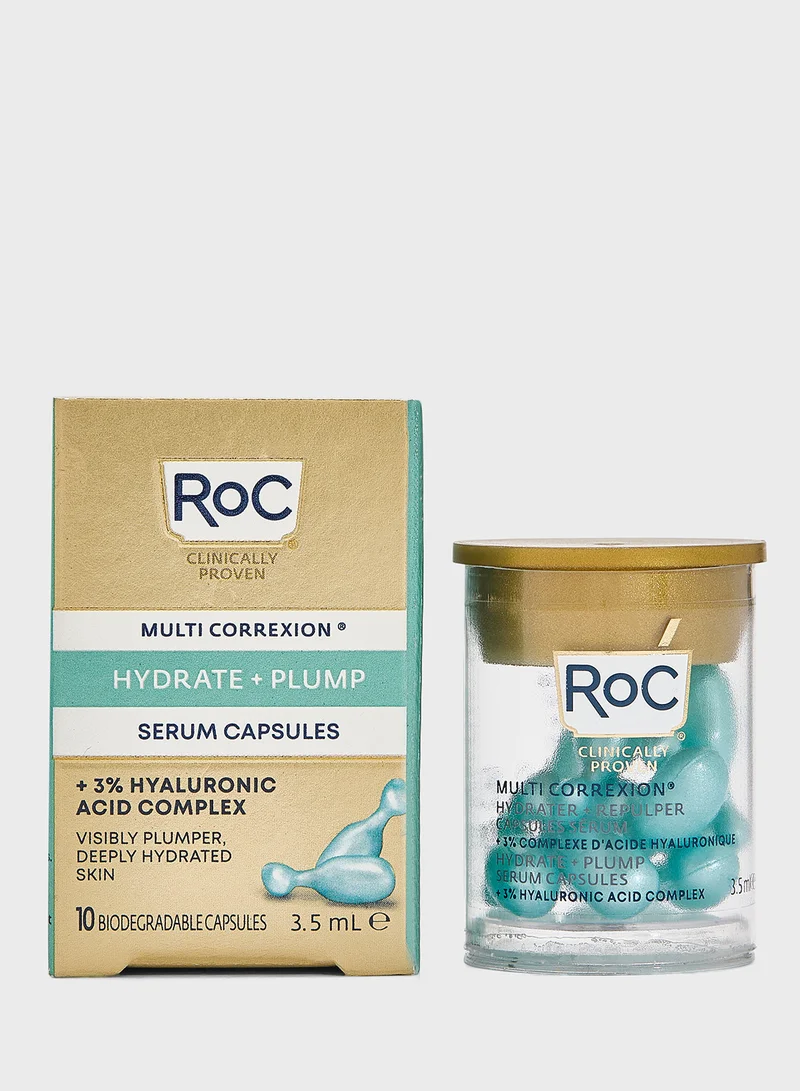 RoC Roc Multi Correxion Hydrate + Plump Serum Capsules
