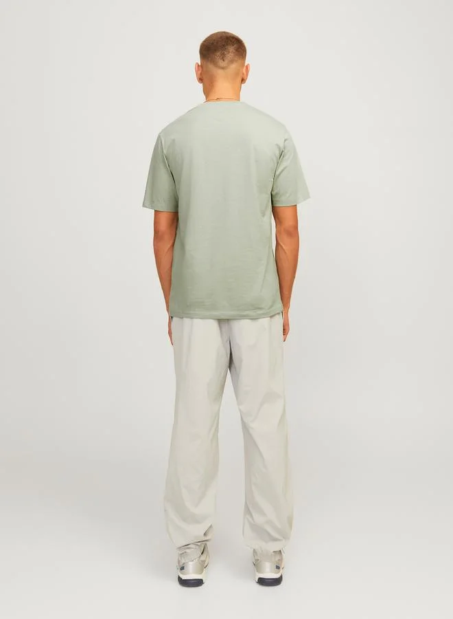 JACK & JONES Logo Print Crew Neck T-Shirt