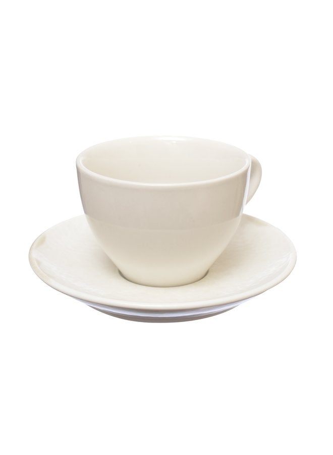 Kutahya Coffee Cup 100 ML & Saucer 12 CM Sand Wind Decorated - Image 3